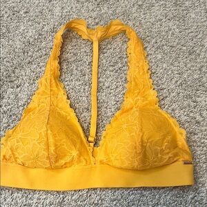 Yellow Lace Bralette